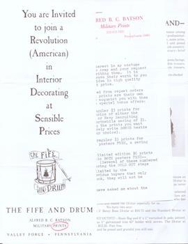 Item #77-0788 You are invited to join a revolution (American) in Interior Decorating at...