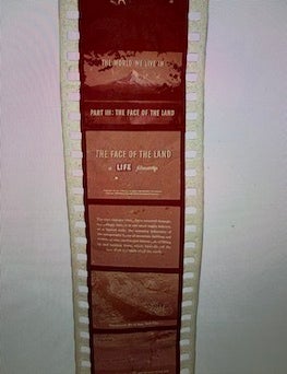 Item #77-2137 The World We live In Part III: The Face of the Land. Life Filmstrip.