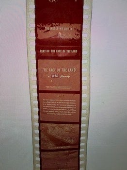 Item #77-2137 The World We live In Part III: The Face of the Land. Life Filmstrip