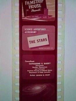 Item #77-2139 Science Adventures, Astronomy: The Stars. Filmstrip House